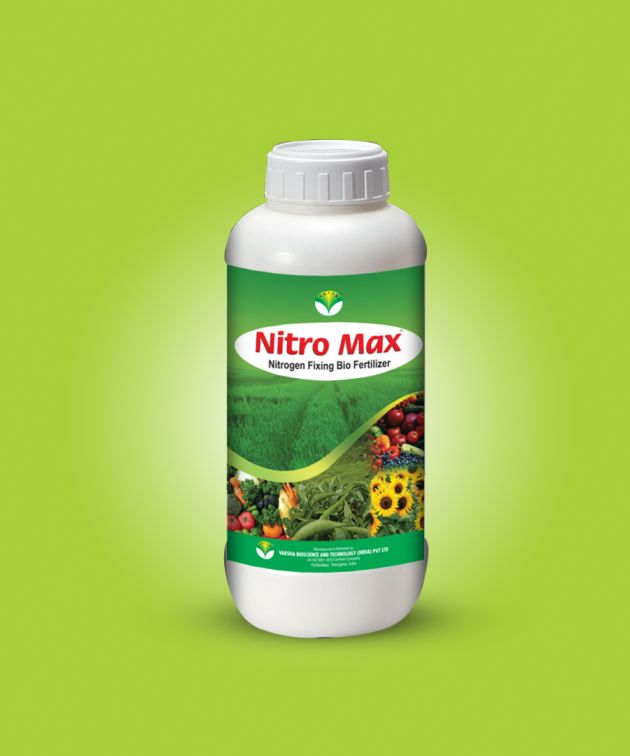Nitromax: Organic Nitrogen Fertilizer (Azospirillum/Azotobacter/ Rhizobium/ Acetobacter )
